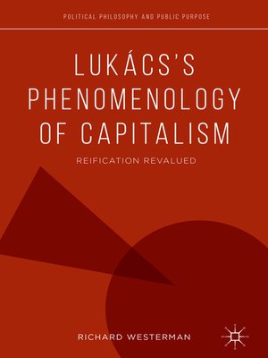 cover image of Lukács's Phenomenology of Capitalism